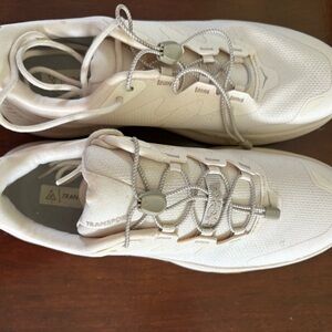 Hoka Women's Athletic Sneakers in Light Cream